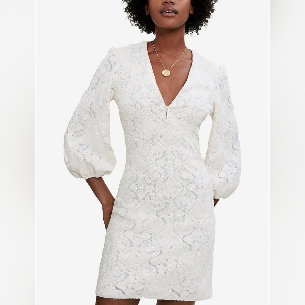 MAJE SHORT DRESS SIZE  42